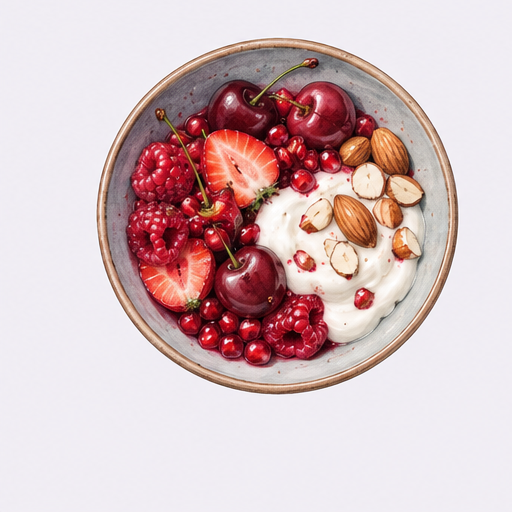 Bol de frutos rojos