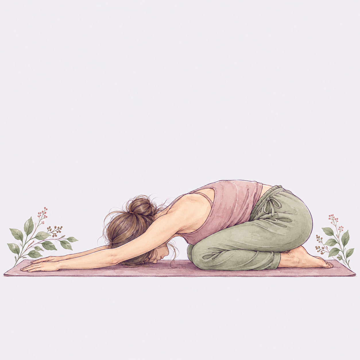 Postura del niño (balasana)