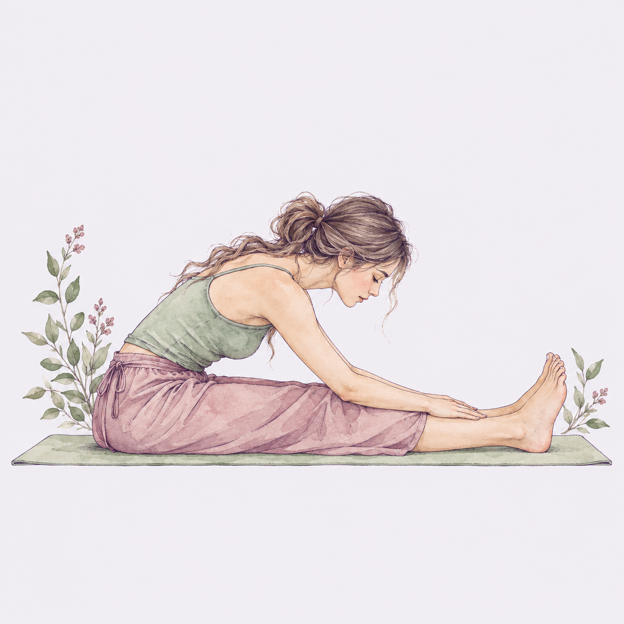 Pinza sentada (paschimottanasana)